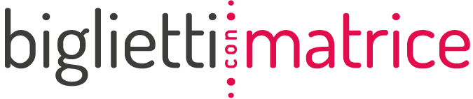 Biglietti con Matrice Logo